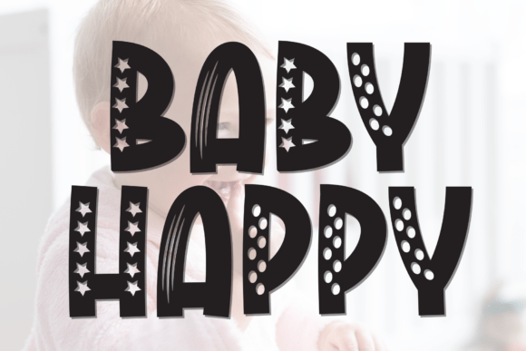 Baby Happy Font: A Casual Display Typeface for Brands