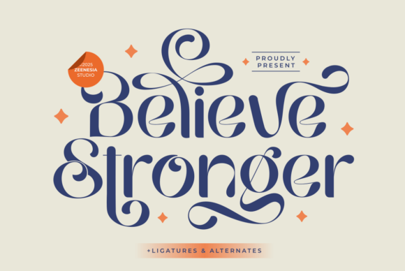 Believestronger Regular: Elegant Display Font Review