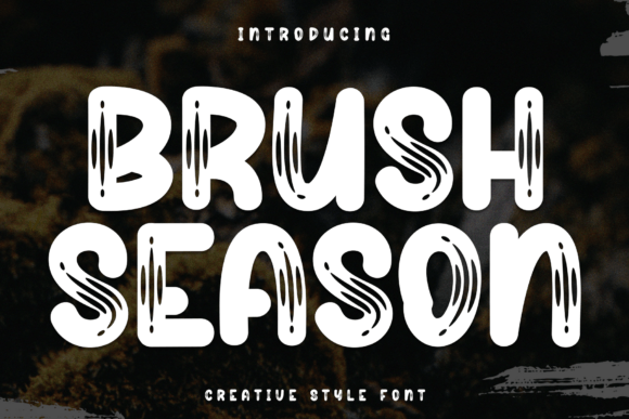 Brush Season: A Casual Display Font for Web Design