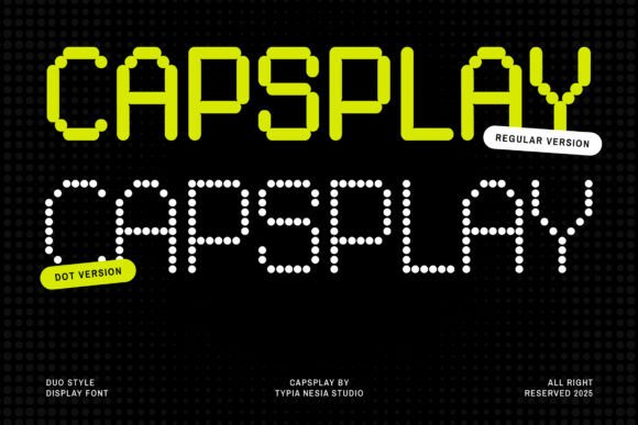 Capsplay Font Review for Digital Campaigns