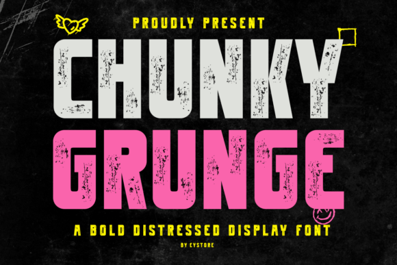 Chungkygrunge Regular: The Ultimate Grunge Display Font