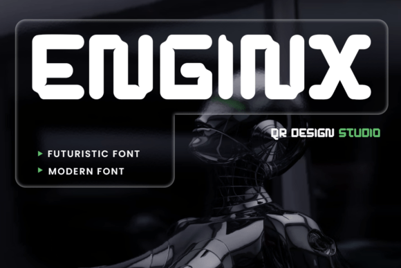 Enginx Typeface for Modern Business Branding