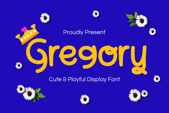 Gregory: A Playful Display Font for Branding