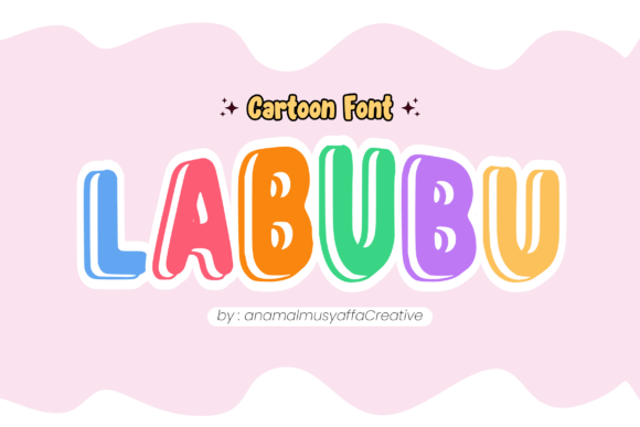 Labubu Typeface for Playful Brand Identity