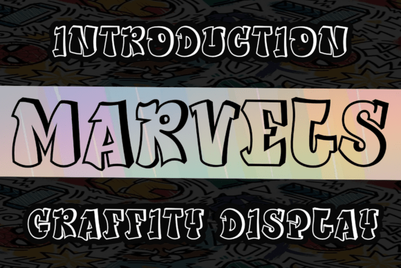 Marvels: The Playful Display Font for Bold Campaigns