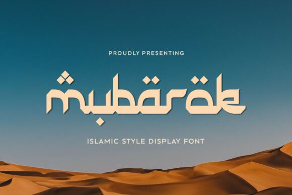Mubarak: A Modern Islamic Display Typeface