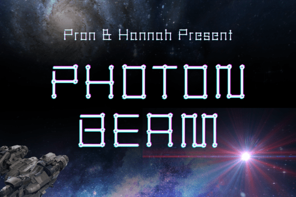 Photon Beam: A Futuristic Display Font for Modern Web