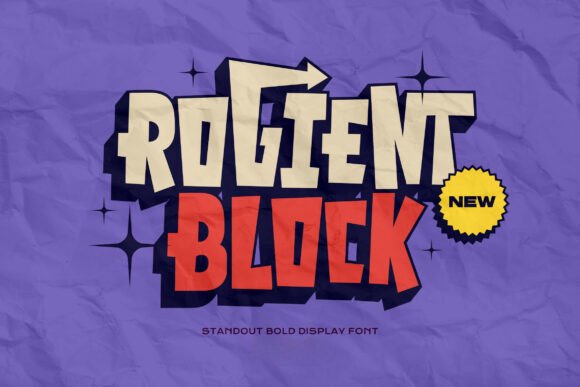 Rogient Block Typeface for Bold Campaigns