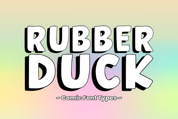 Rubber Duck: A Whimsical Display Font for Web Design