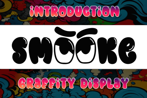 Smooke: A Playful Display Font for Bold Editorial Design