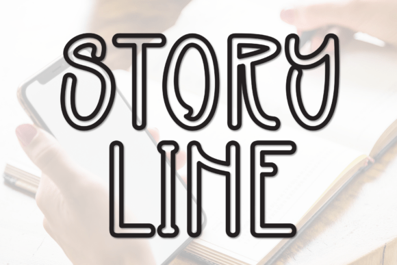 Story Line Font: Casual Display for Modern Brands