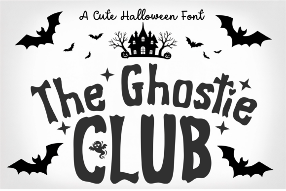 The Ghostie Club Typeface for Playful Web Design