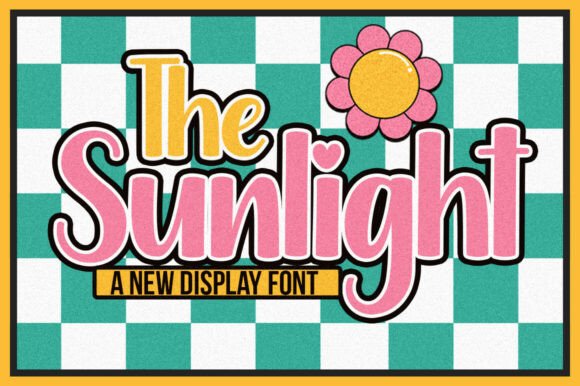 The Sunlight Display Font for Handmade Brands