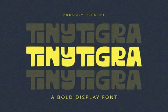 Tinytigra: A Playful Display Font for Branding
