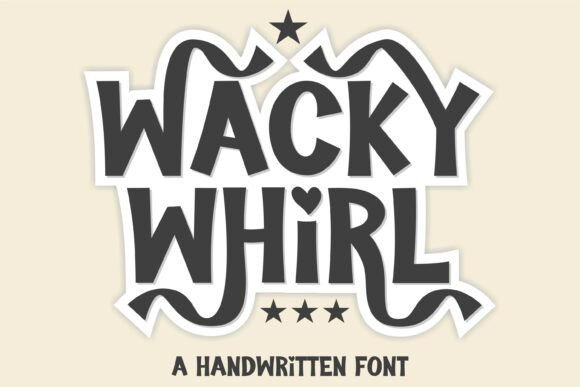 Wacky Whirl Font: A Playful Typeface for Branding