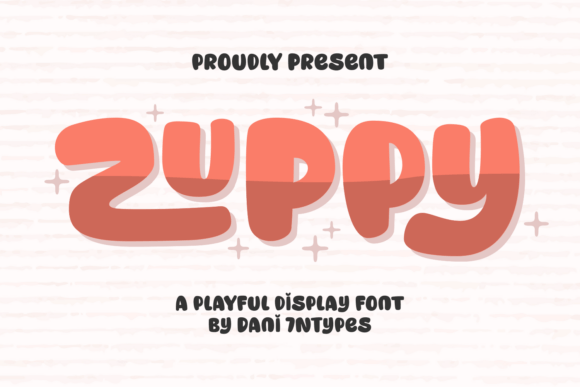 Zuppy: A Bold Display Font for Playful Web Design